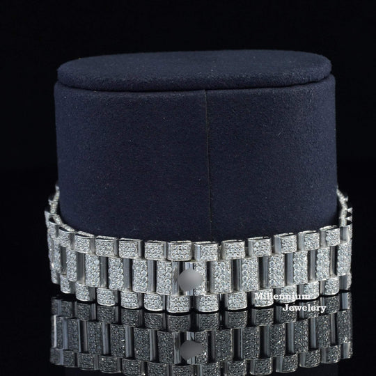 Diamond RLX Iced Out Moissanite Diamond Watch For Men