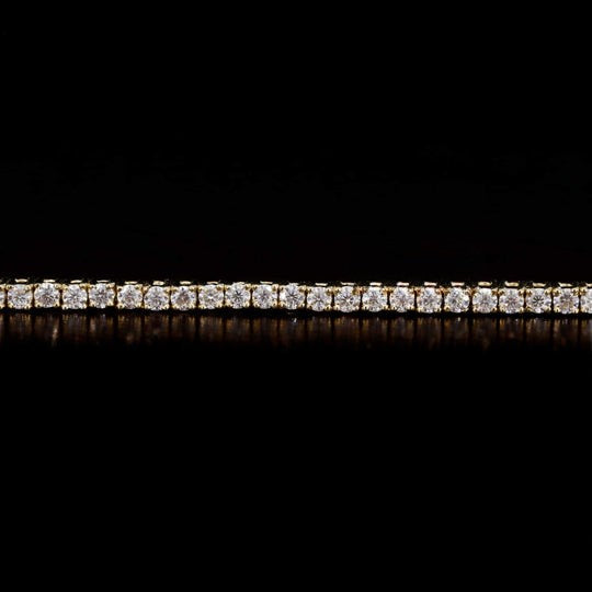 1.80MM Round Moissanite Tennis Bracelet