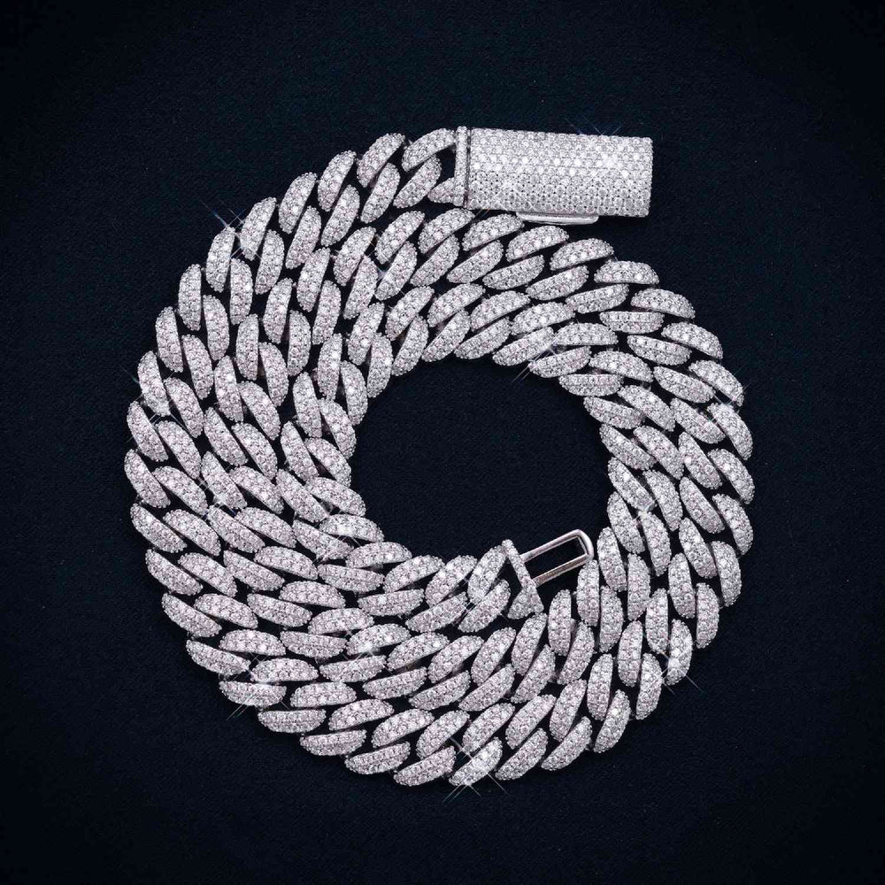 10MM VVS Miami Cuban Link Chain 14K Gold