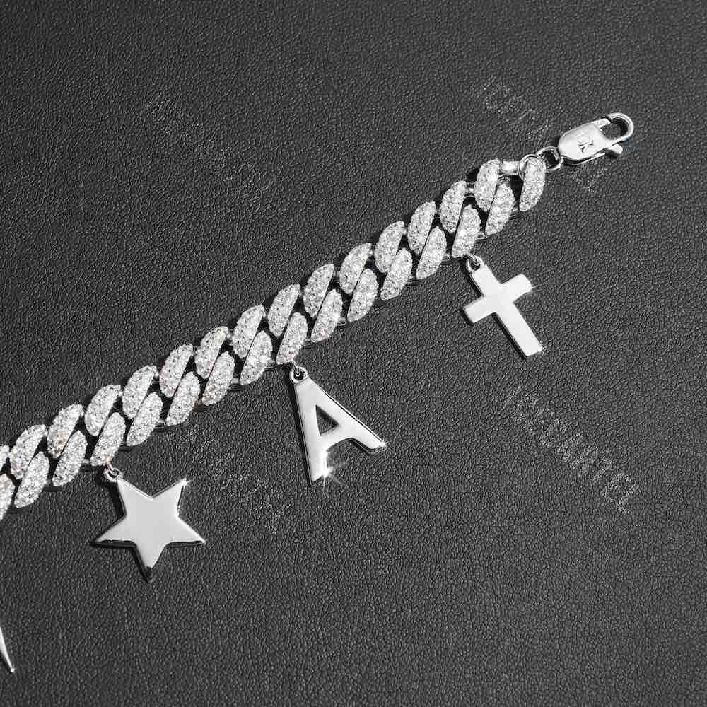 10MM Iced Out Custom Miami Cuban Link Bracelet 14K Gold