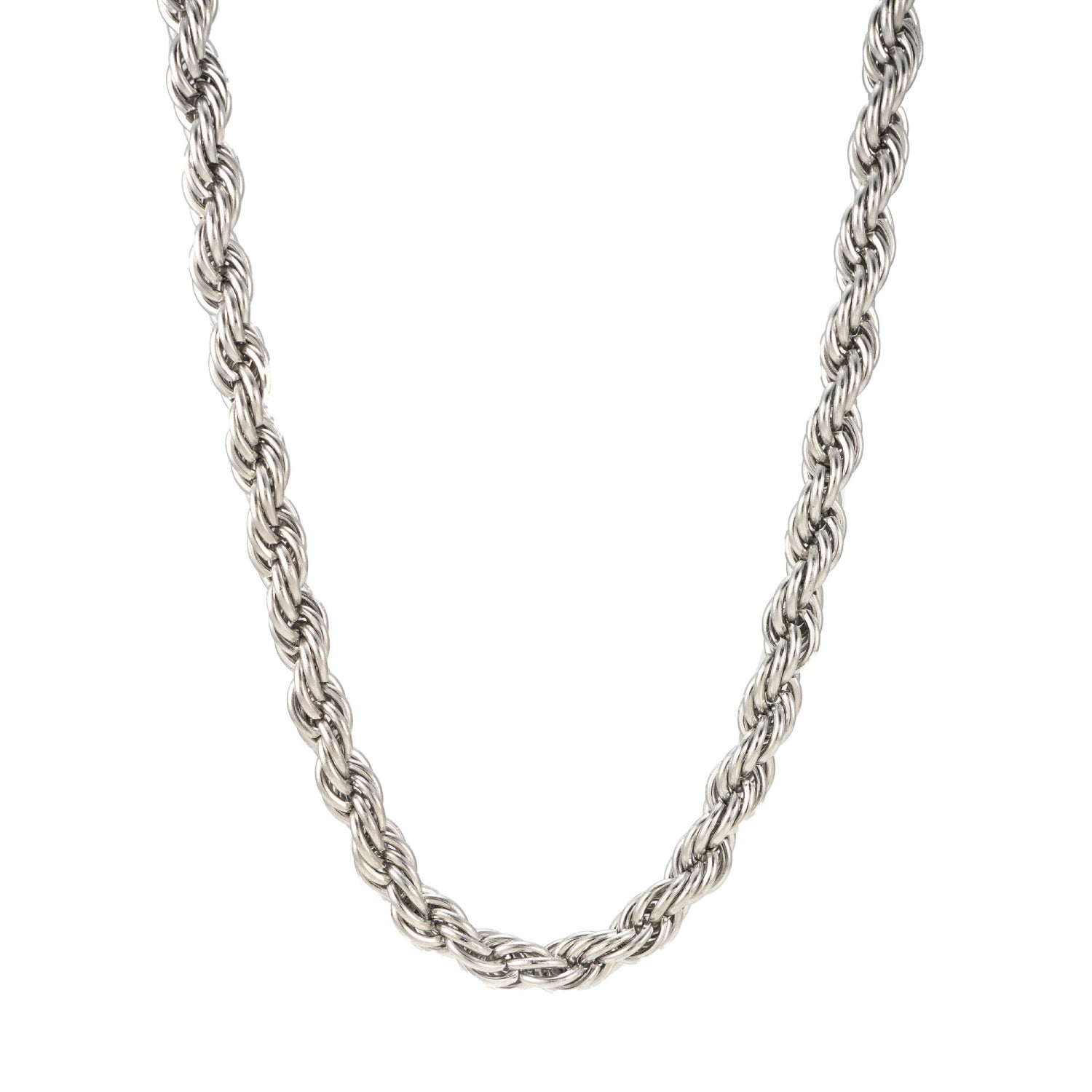 10MM Rope Chain Silver
