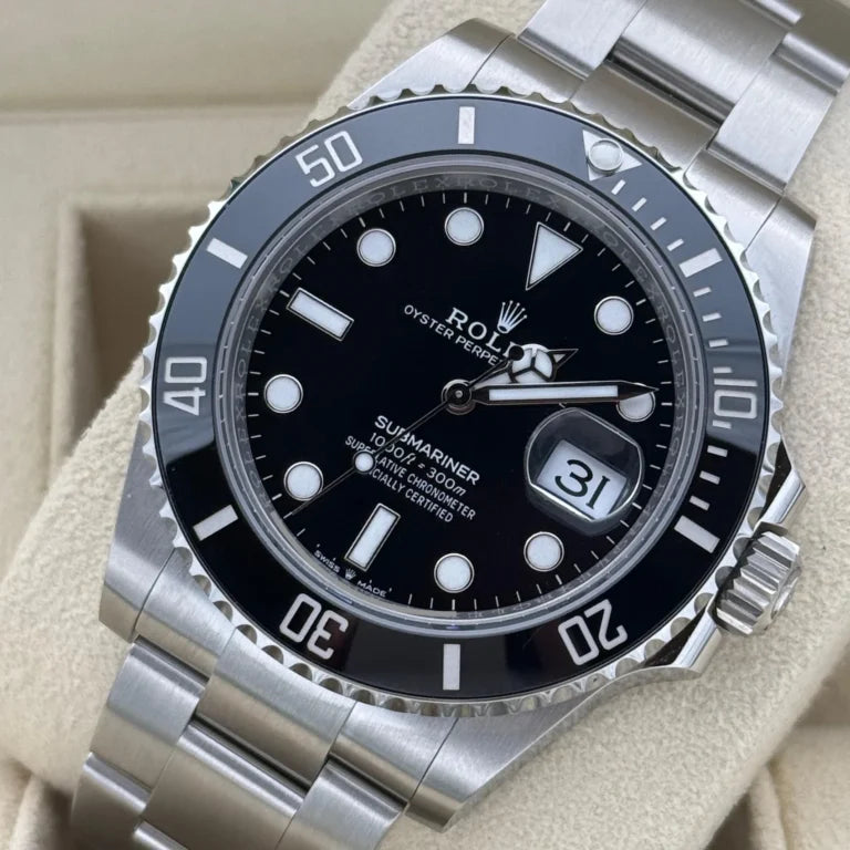 Super-Clone Rolex Submariner Silver Tone