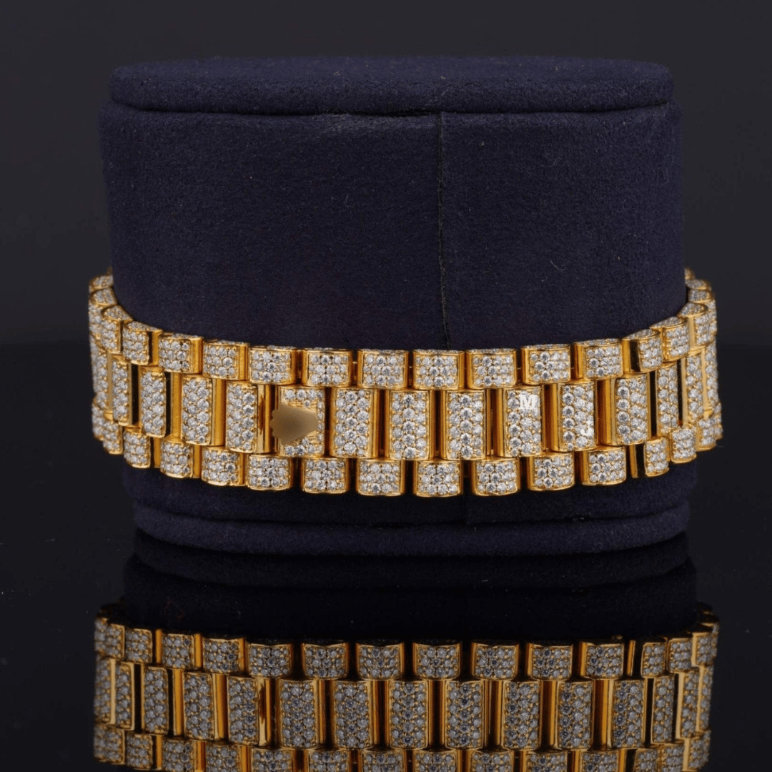 Luxury Iced Out Moissanite Skin tone RLX