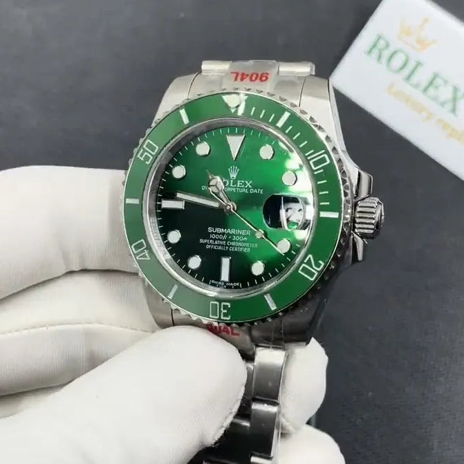 Super-Clone Rolex Submariner Silver Tone