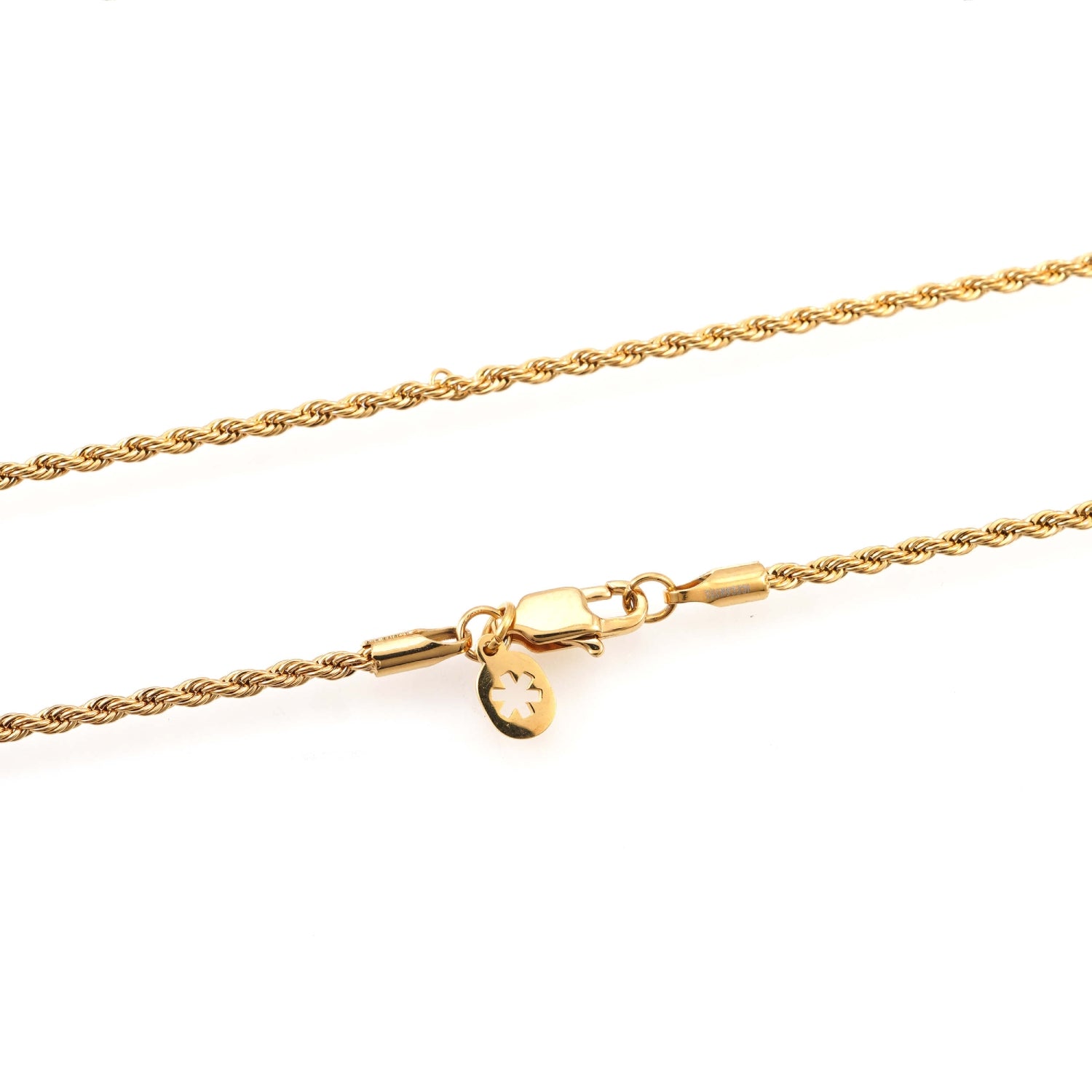 2MM Rope Chain 14K Gold