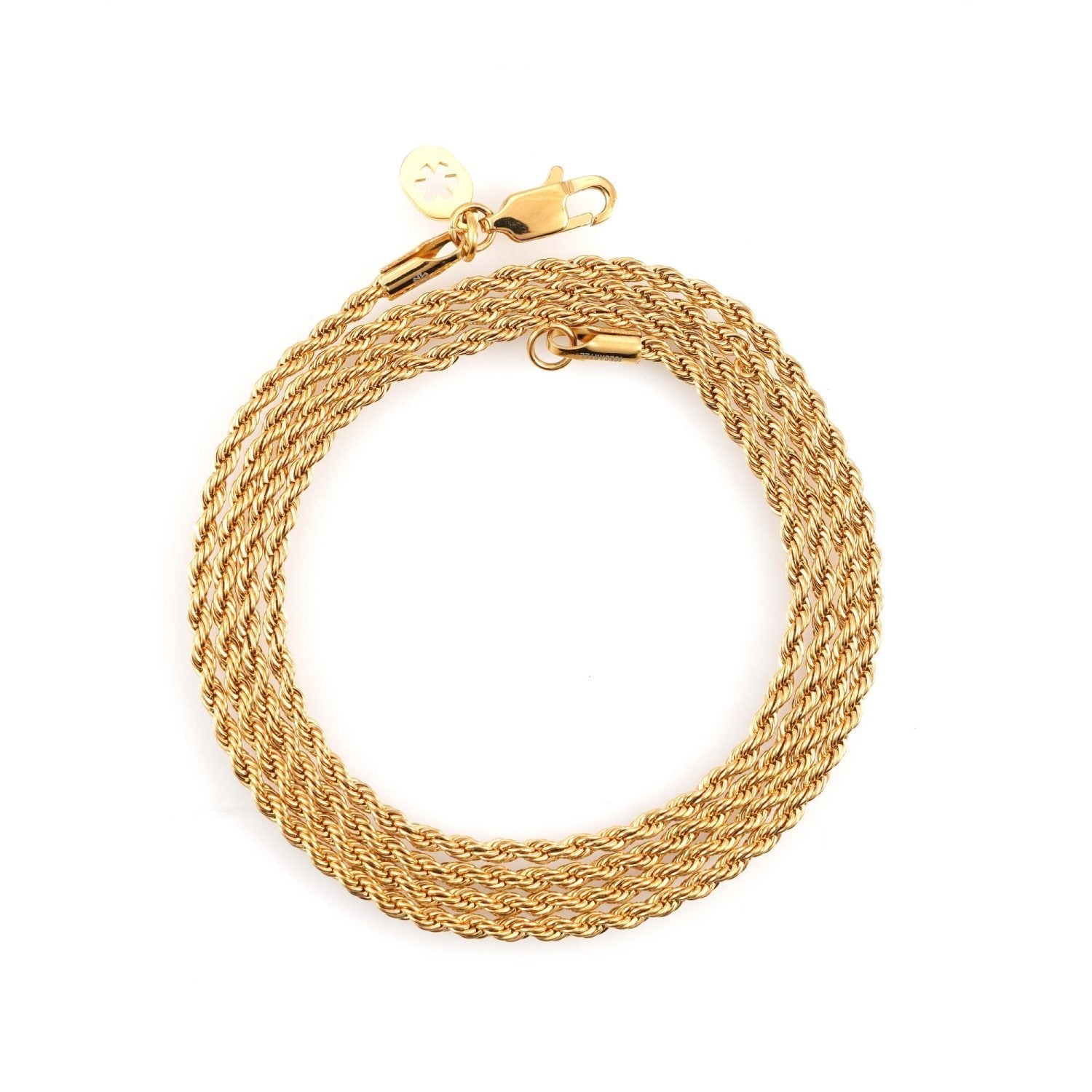 2MM Rope Chain 14K Gold