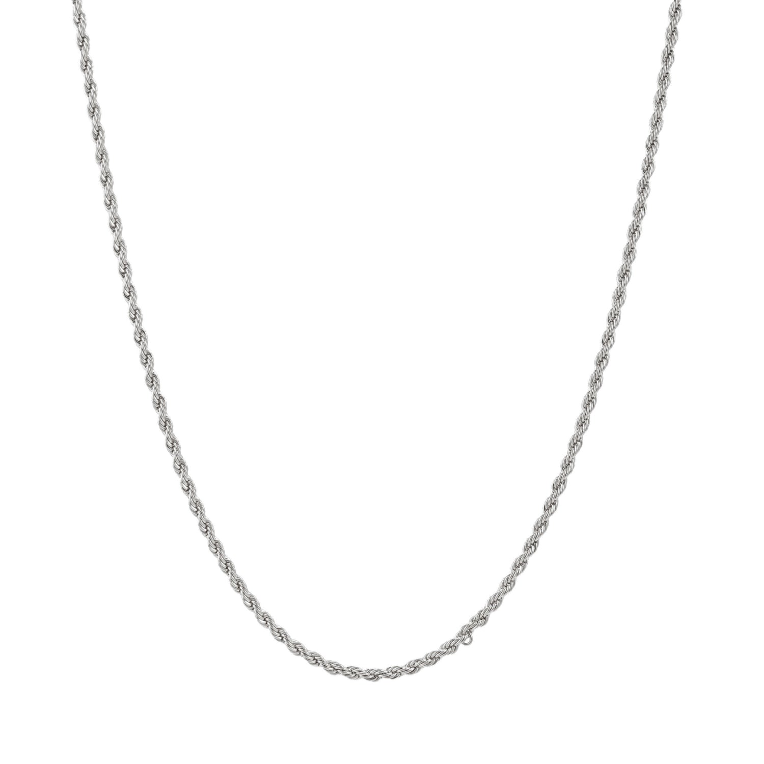 2MM Rope Chain Silver