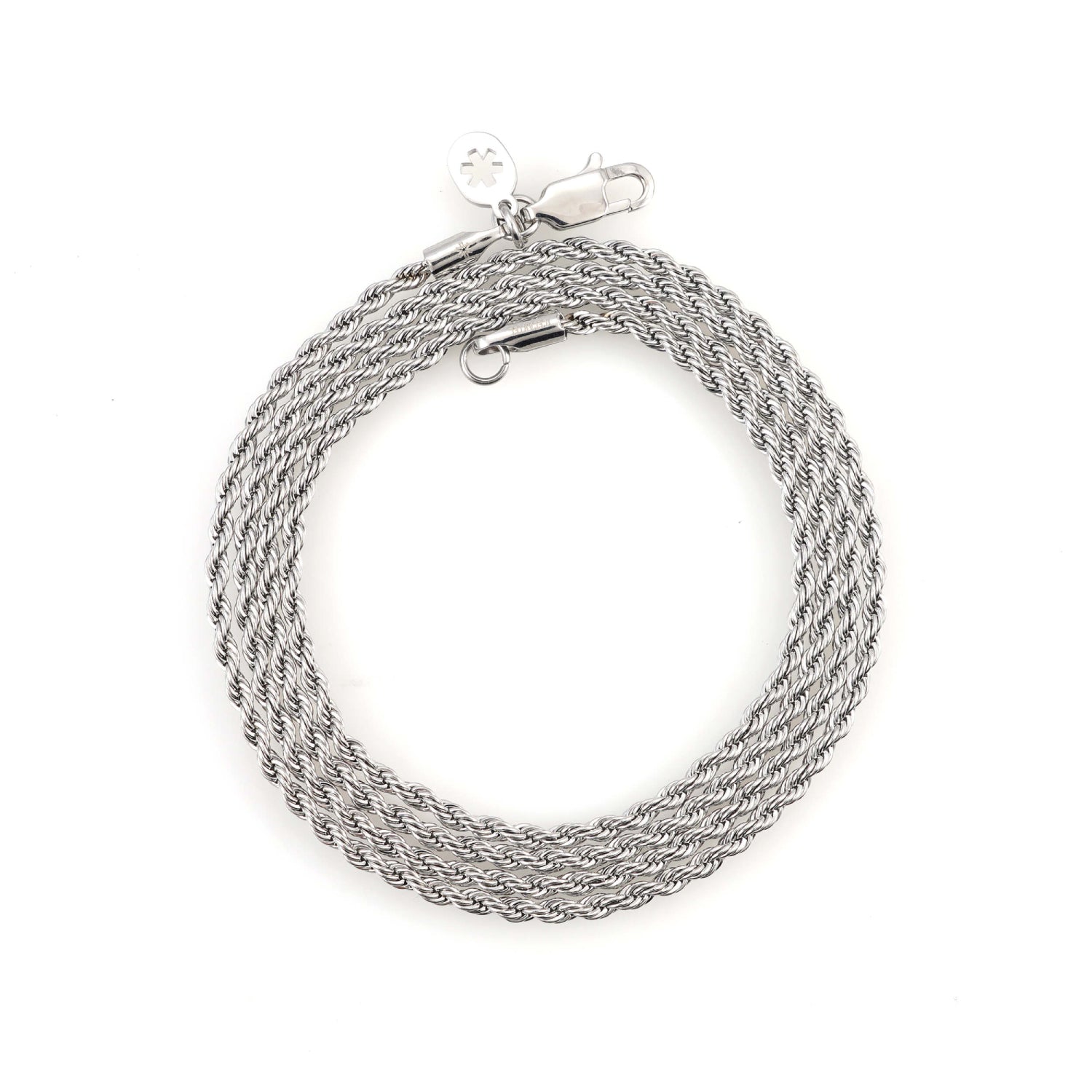 2MM Rope Chain Silver