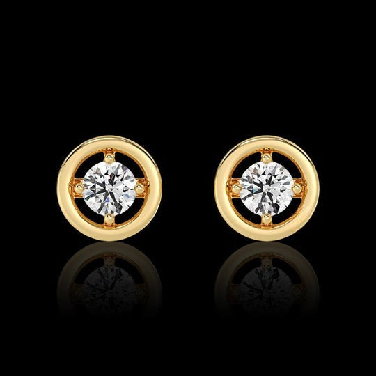 0.25ct Moissanite Stud Earrings For Women