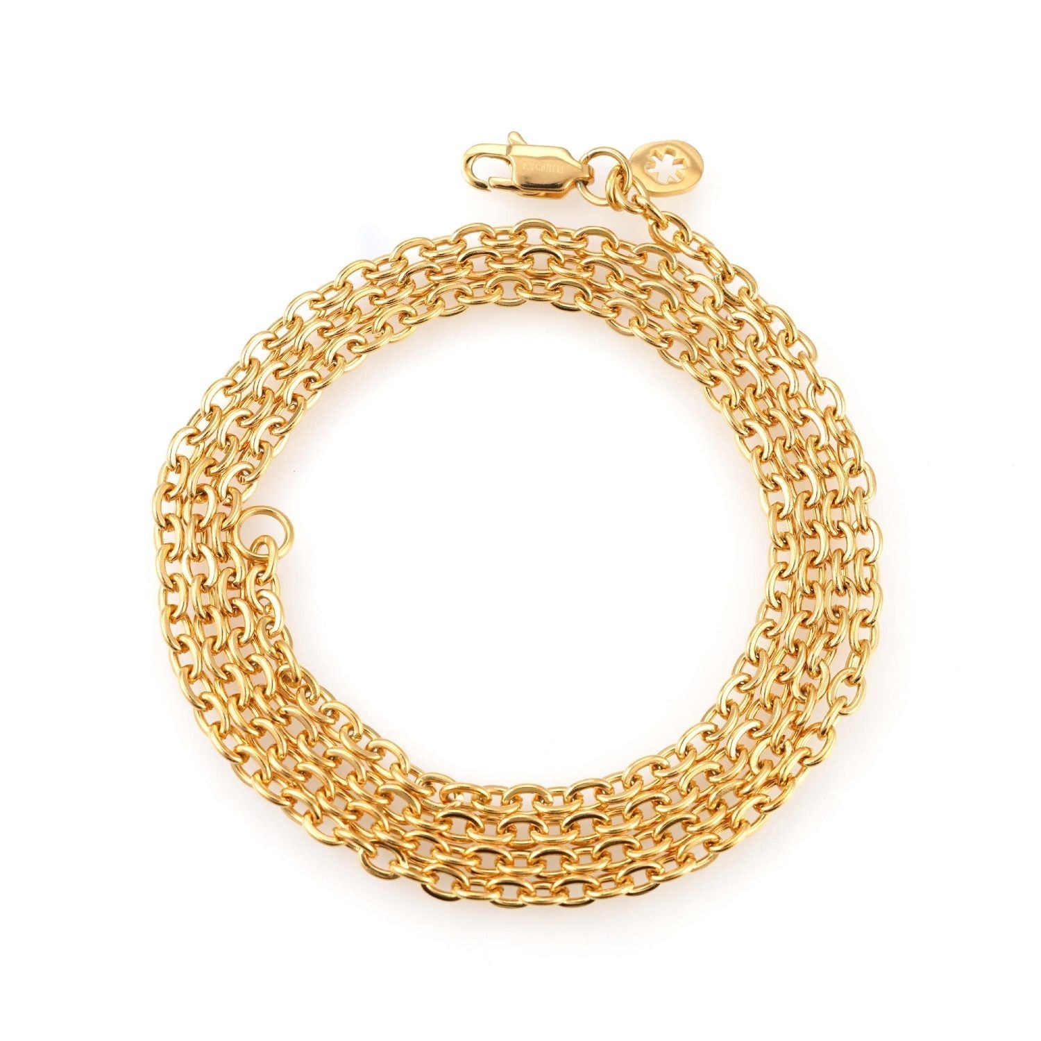 3MM Cable Chain 14K Gold