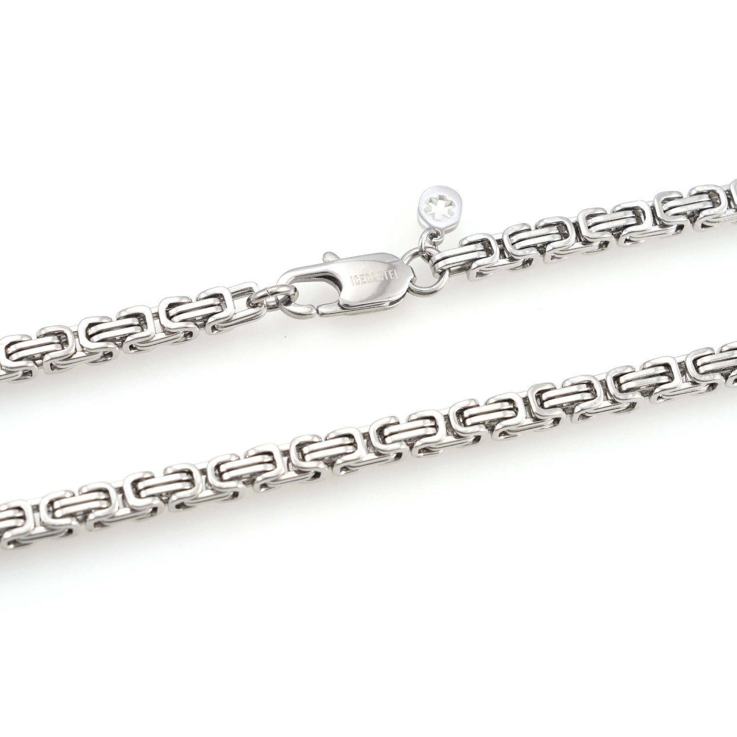 4MM Byzantine Chain Silver