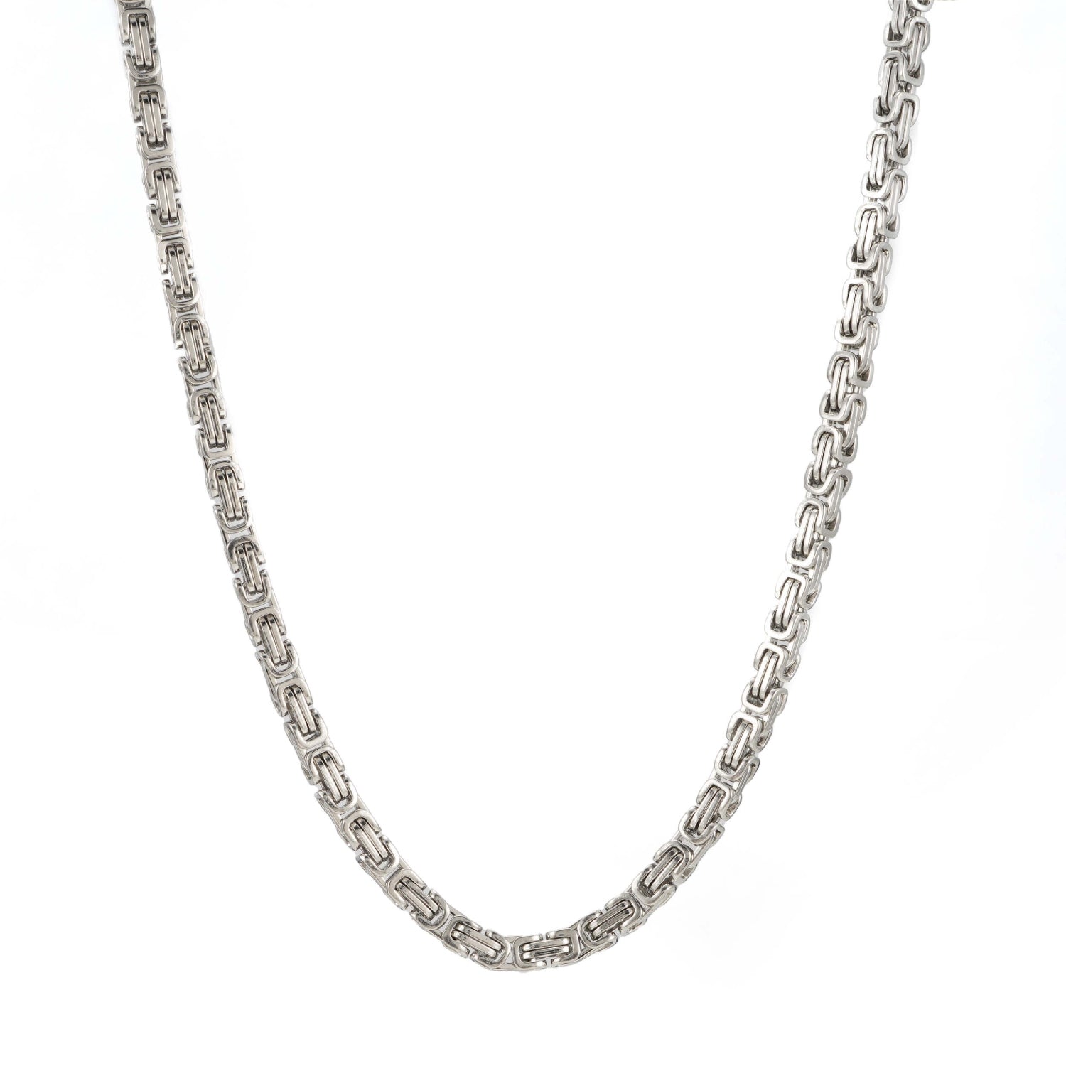 4MM Byzantine Chain Silver