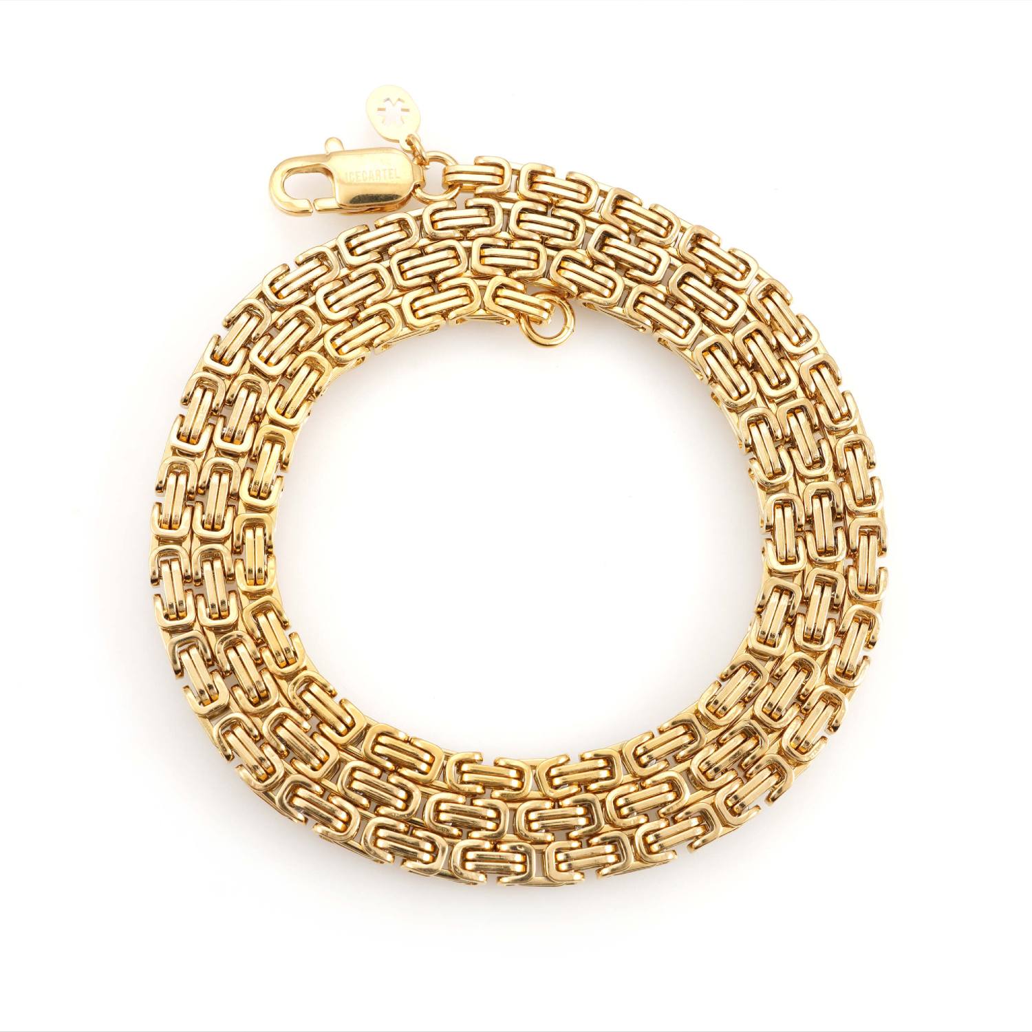 4MM Byzantine Chain 14K Gold