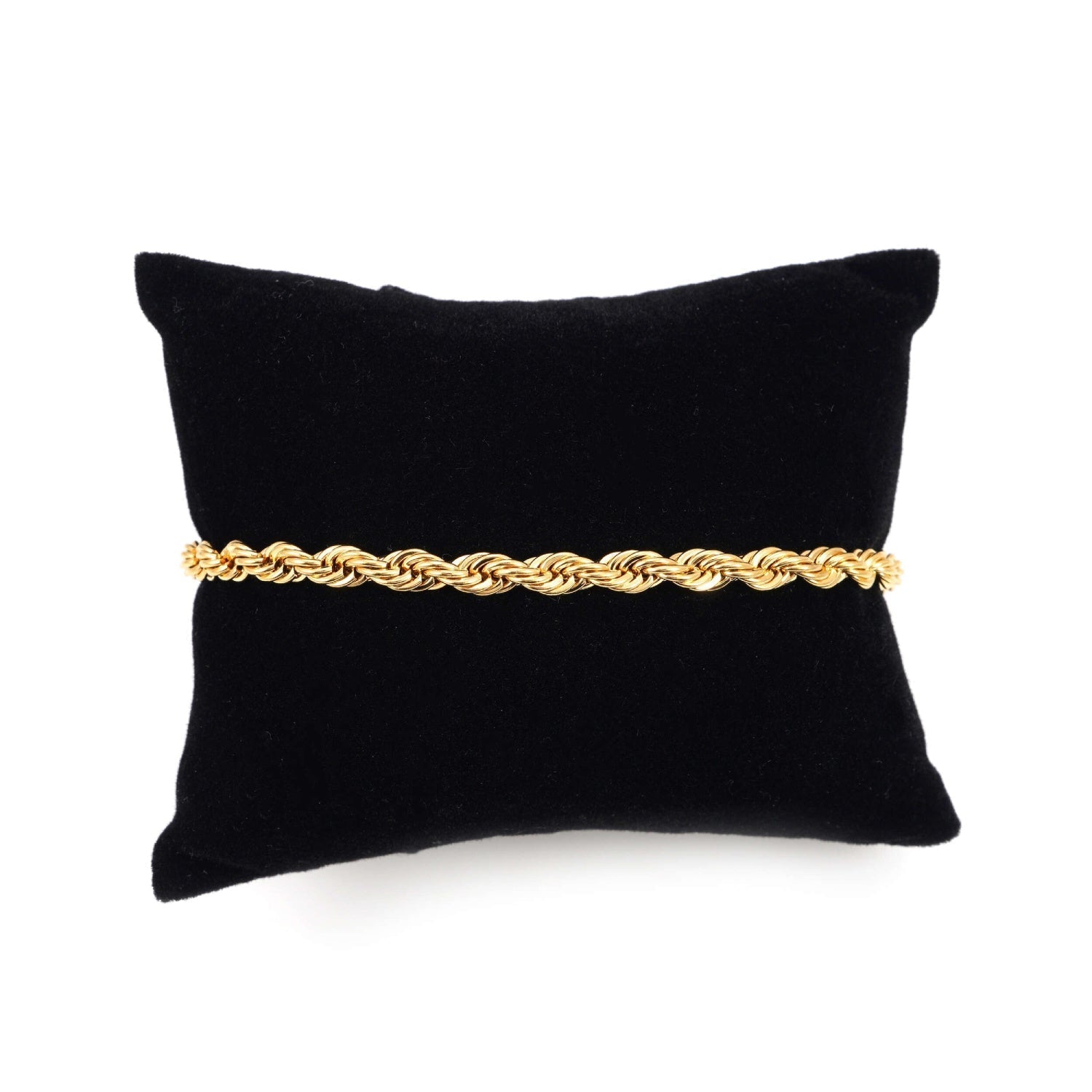 4MM Rope Bracelet 14K Gold