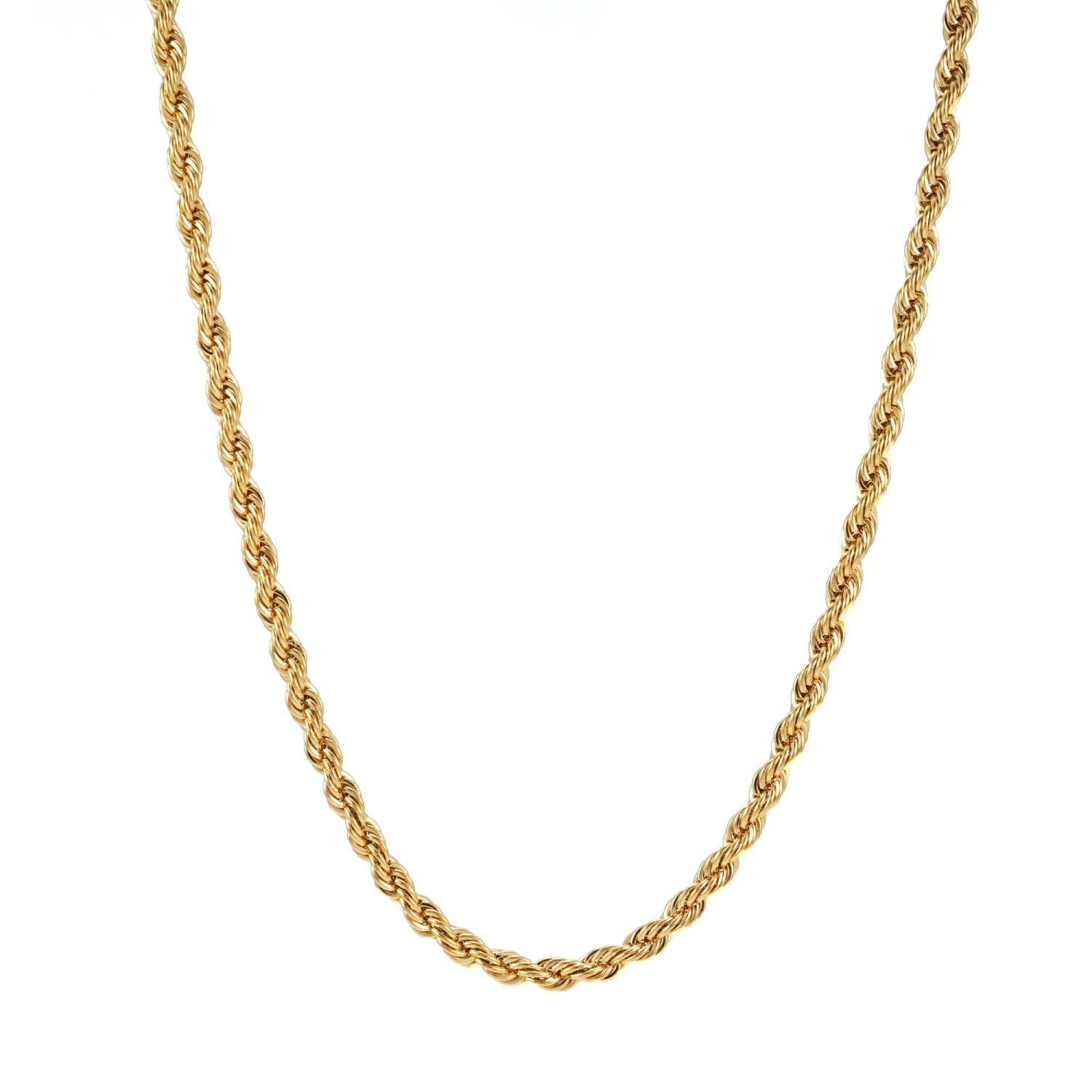 4MM Rope Chain 14K Gold