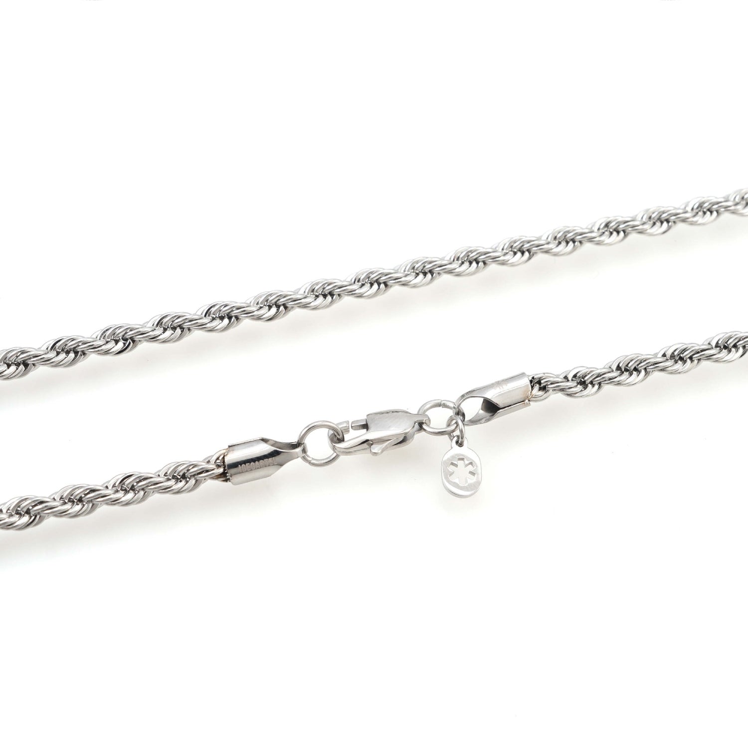 4MM Rope Chain Silver