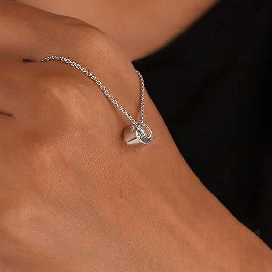 1.2ct Moissanite Pendant Necklace 925 Sterling Silver