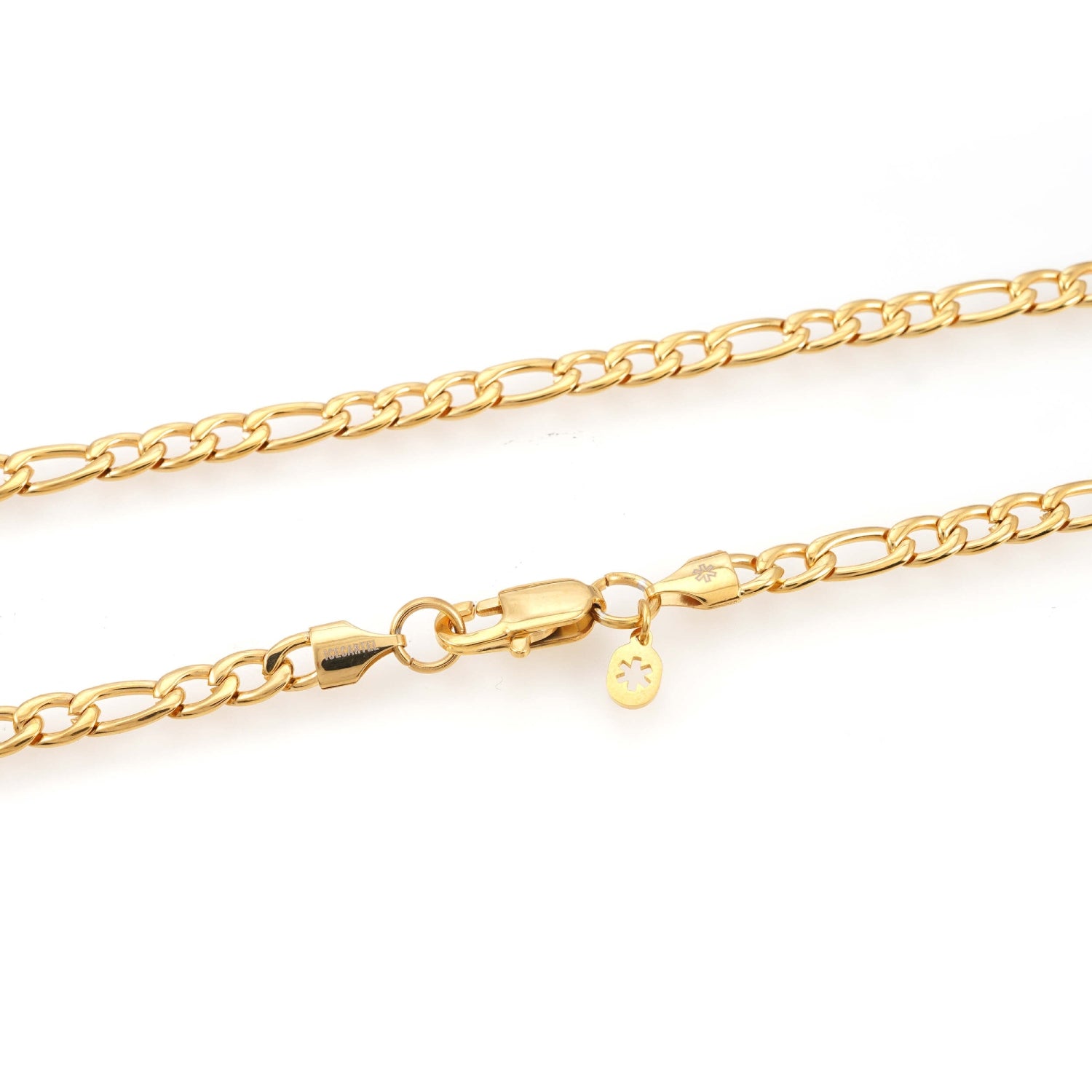 5MM Figaro Chain 14K Gold