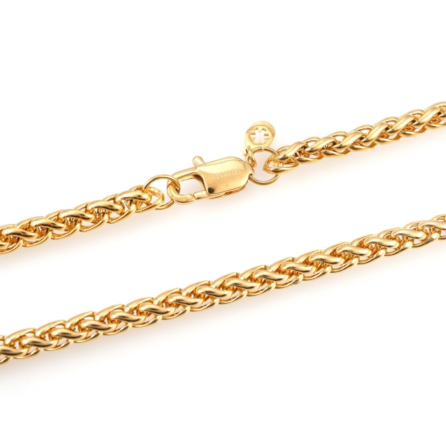 5MM Wheat Link Chain 14K Gold