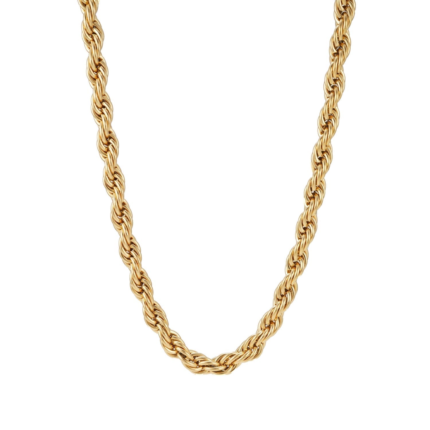 8MM Rope Chain 14K Gold