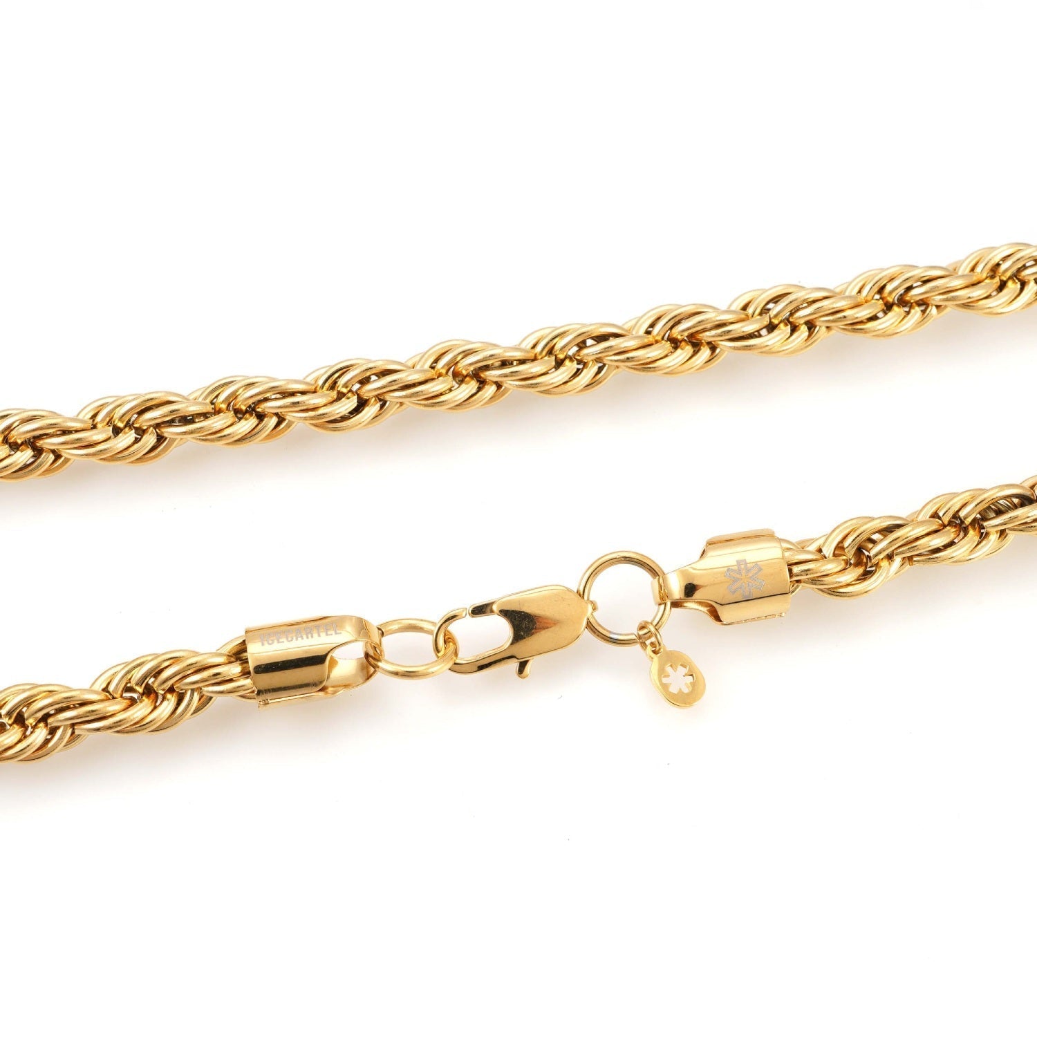 8MM Rope Chain 14K Gold