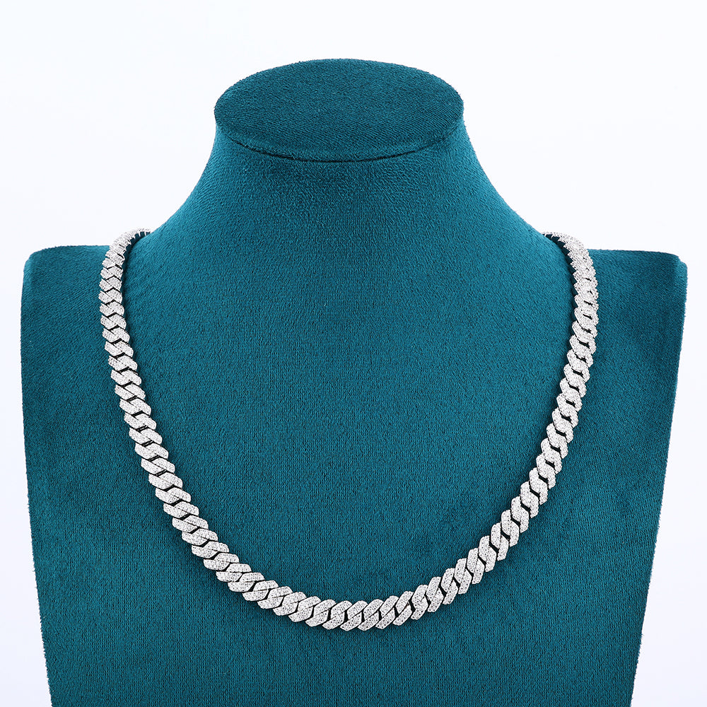 VVS Cuban Link Chain 14K Gold