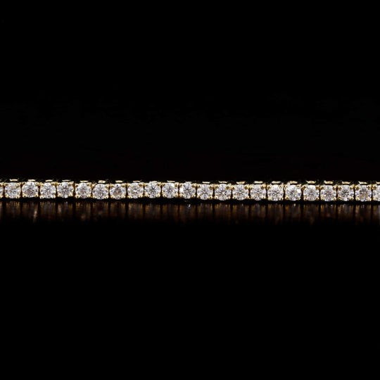 Round VVS Moissanite Tennis Bracelet For Women