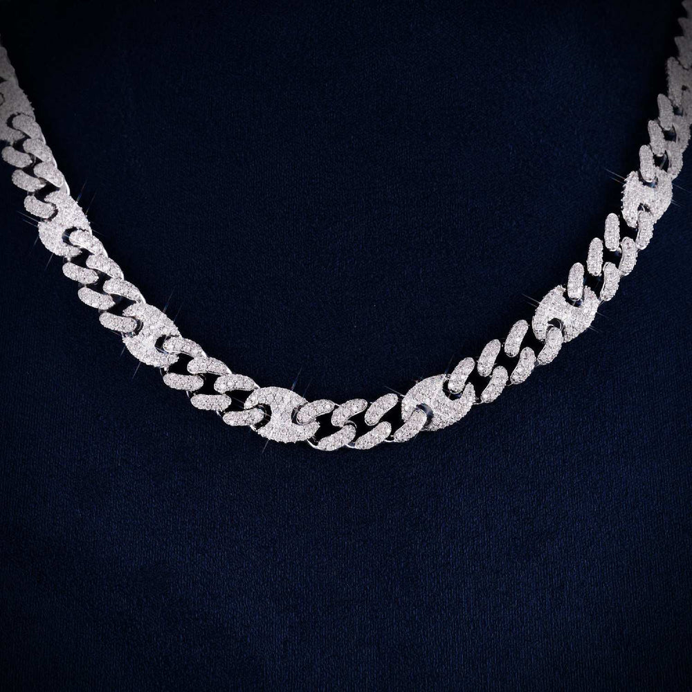 9MM VVS Mariner Link Chain 14K Gold