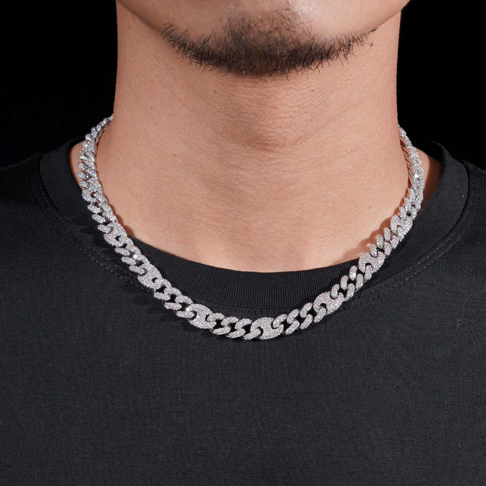 9MM VVS Mariner Link Chain 14K Gold