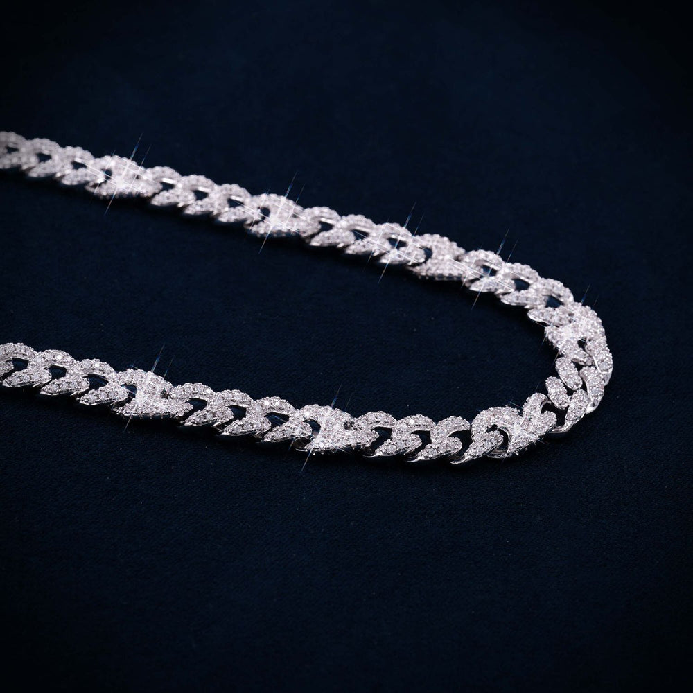 9MM VVS Mariner Link Chain 14K Gold