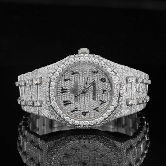 AP Elegant Look Arabian Style Fully Automatic Moissanite Watch