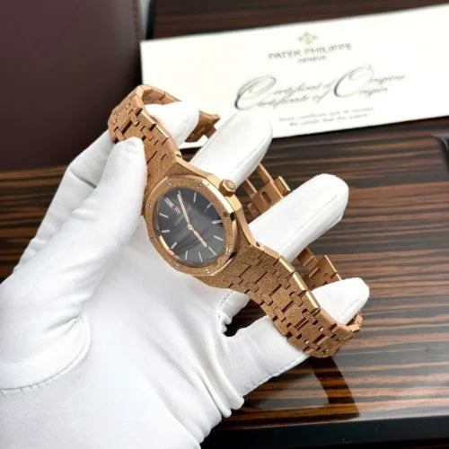 Audemars Piguet Royal Oak 67653OR Women Quartz Movement 34mm Super Clone