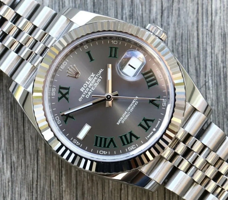 Super-clone Rolex Datejust (silver Jubilee)