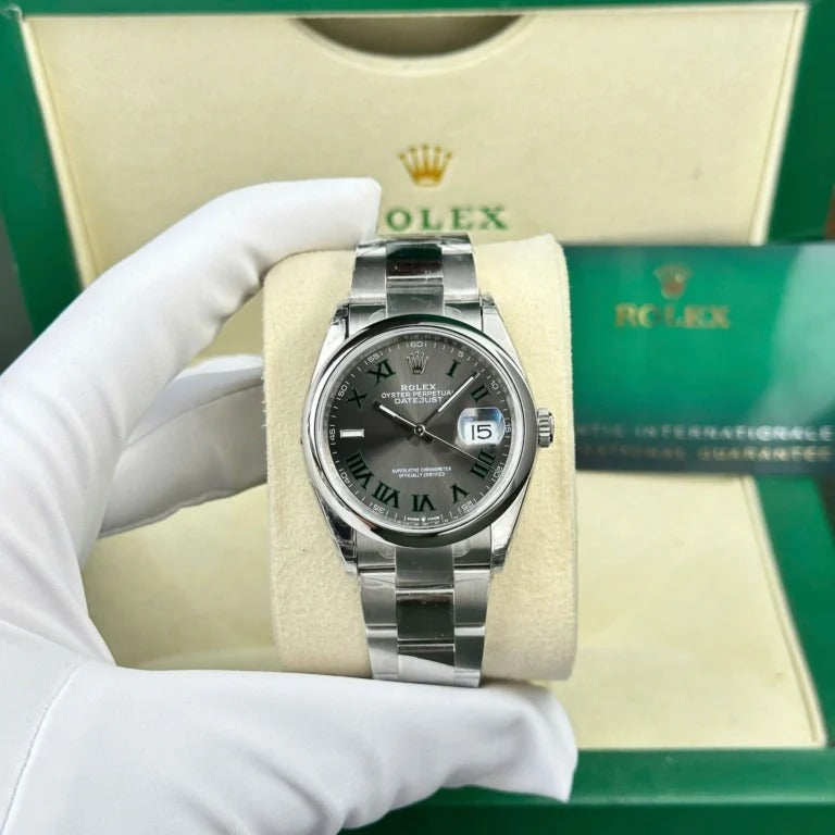 Title: Superclone Rolex Datejust (Silver Oyster)