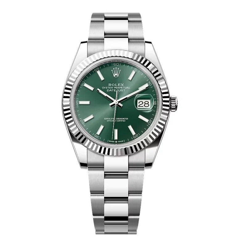 Title: Superclone Rolex Datejust (Silver Oyster)