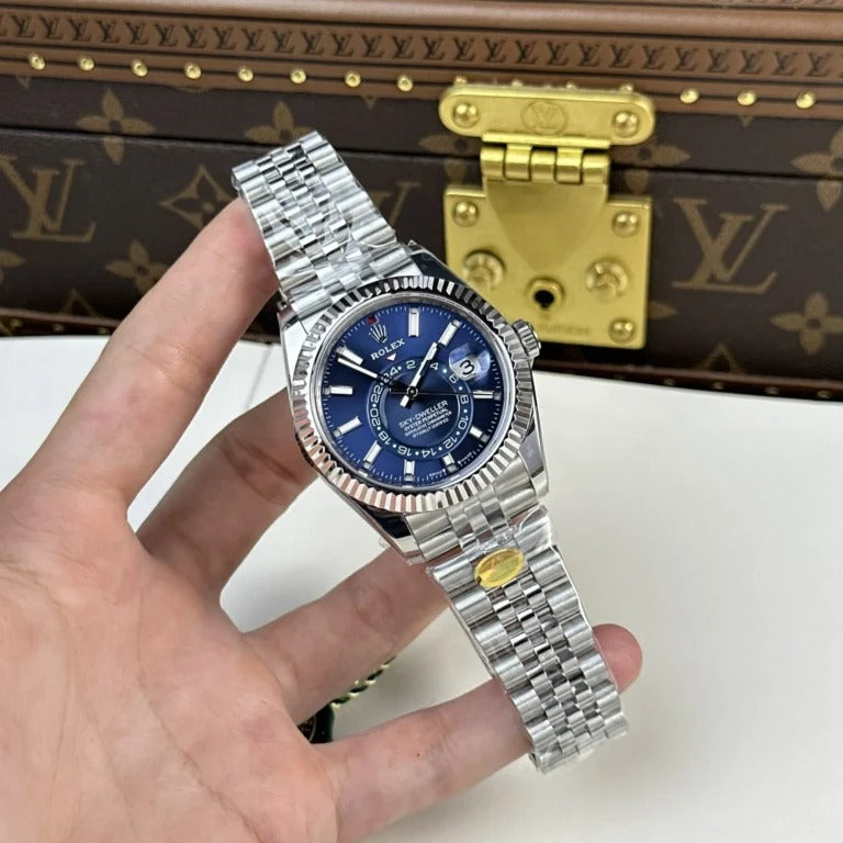 Superclone Rolex Sky-Dweller Silver Jubilee