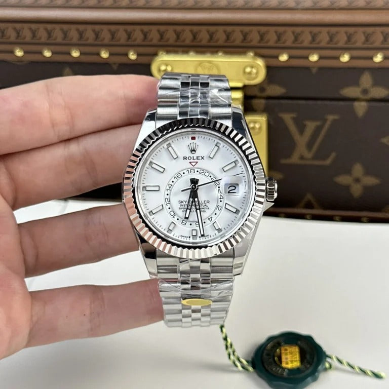 Superclone Rolex Sky-Dweller Silver Jubilee