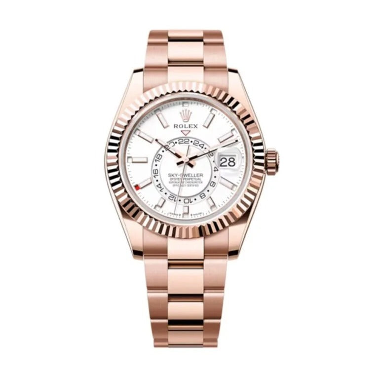 Superclone Rolex Sky-Dweller Rose Bracelet