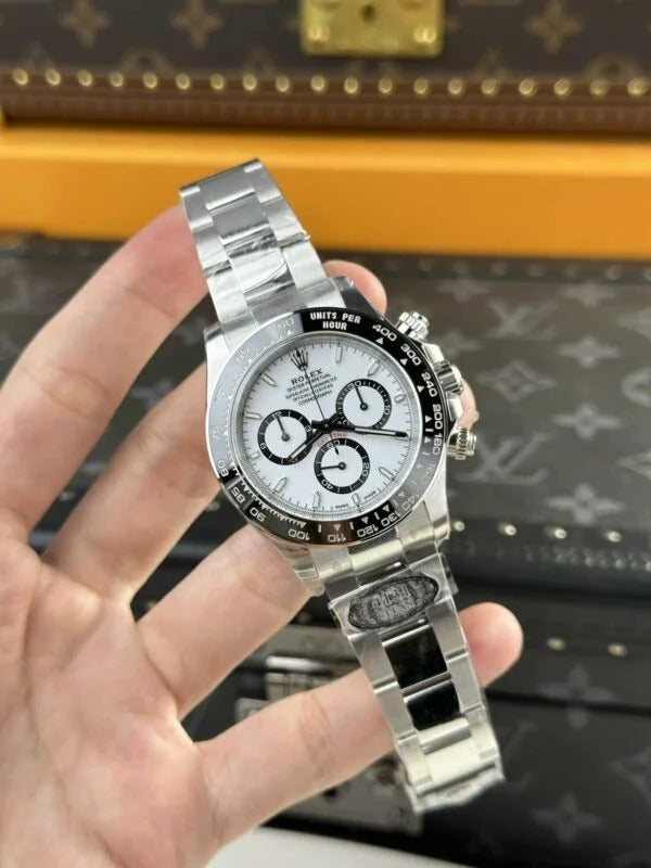 Super-clone Rolex Daytona Silver Oyster