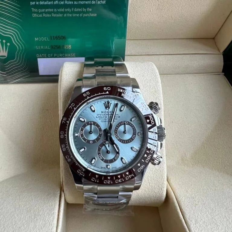 Super-clone Rolex Daytona Silver Oyster
