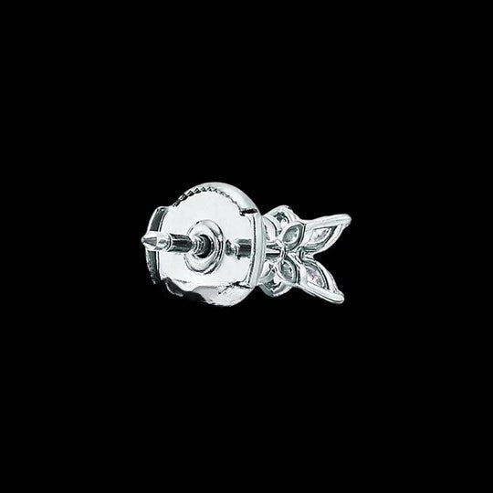 VVS Round Diamond Moissanite Stud Earrings For Women