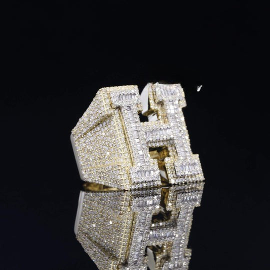 Heavy Quality Amazing Moissanite Diamond Hip Hop Ring