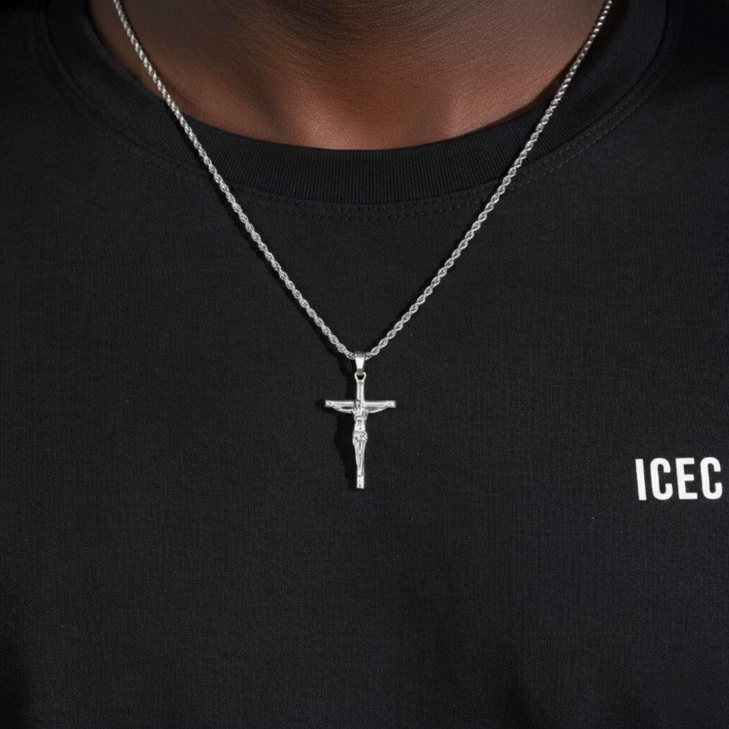 Crucifix Pendant Silver