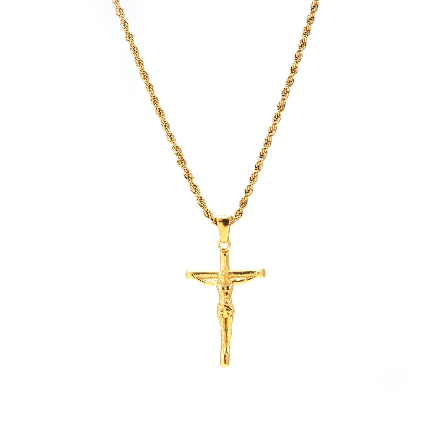 Crucifix Pendant 14K Gold