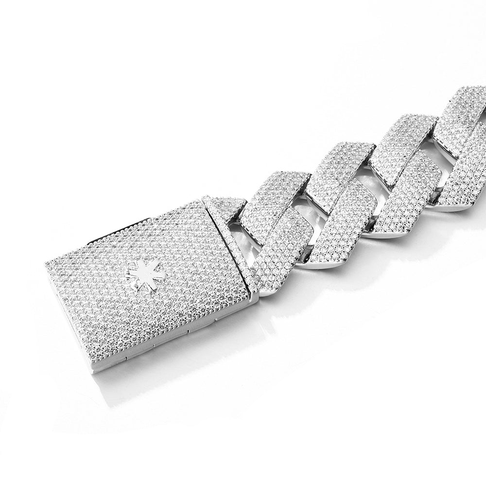 VVS Cuban Link Chain 14K Gold