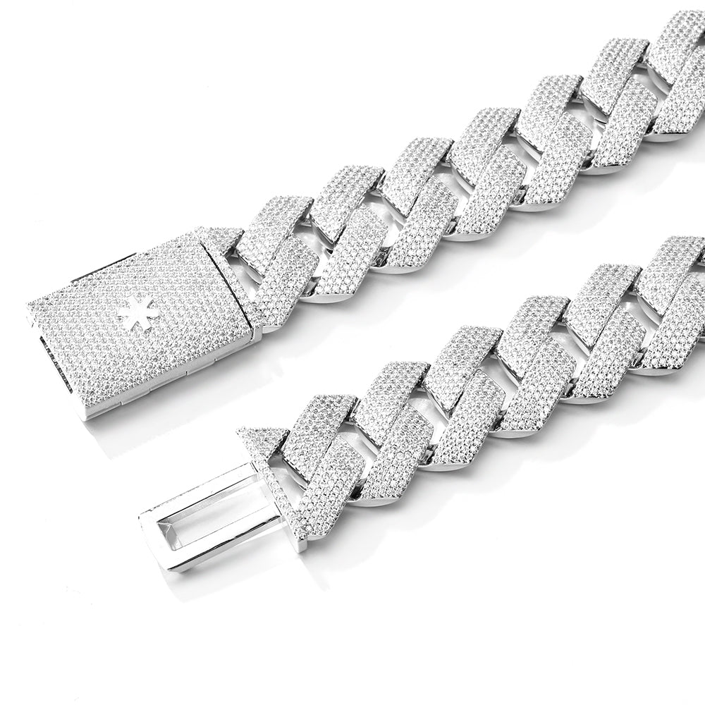 VVS Cuban Link Bracelet 14K Gold