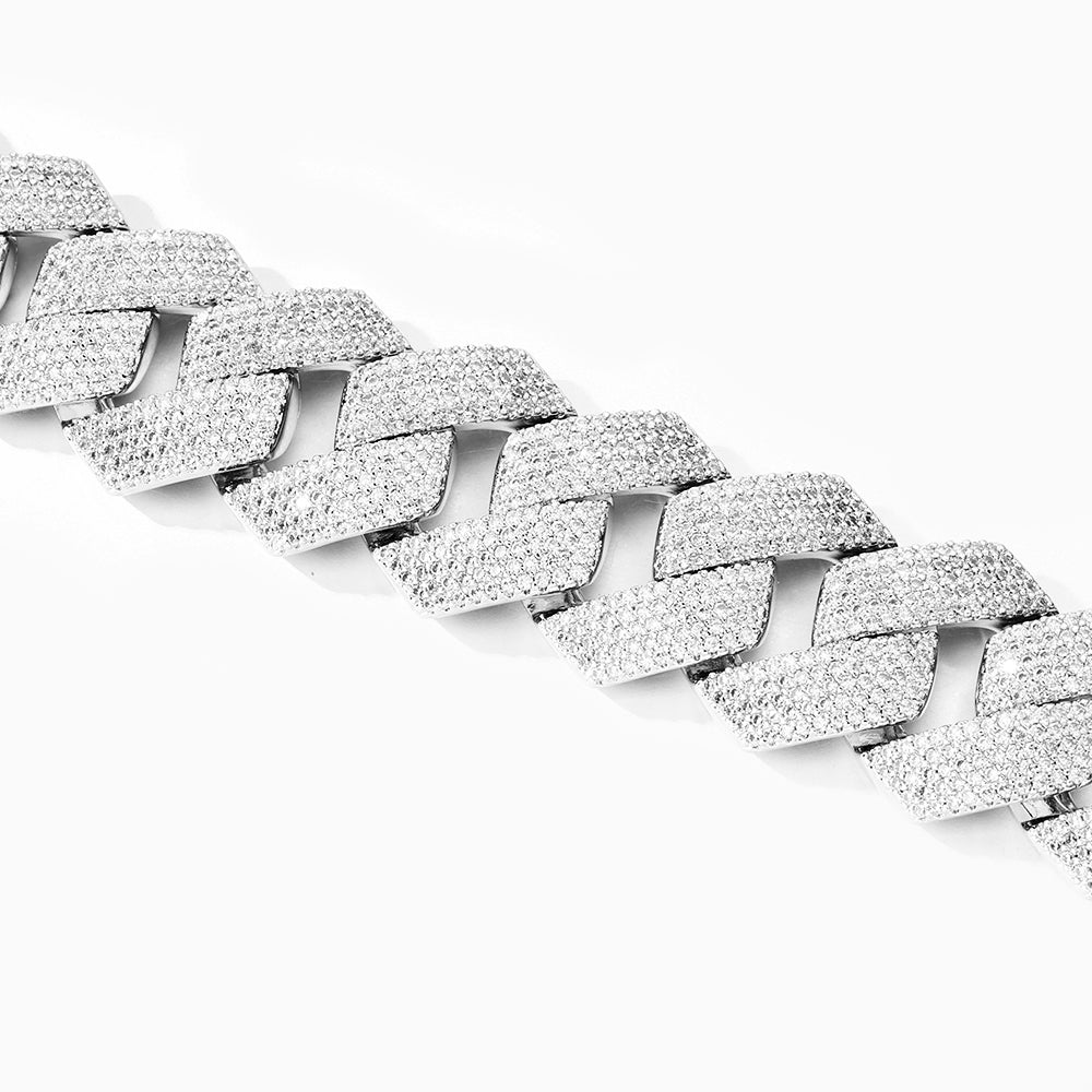 VVS Cuban Link Chain 14K Gold