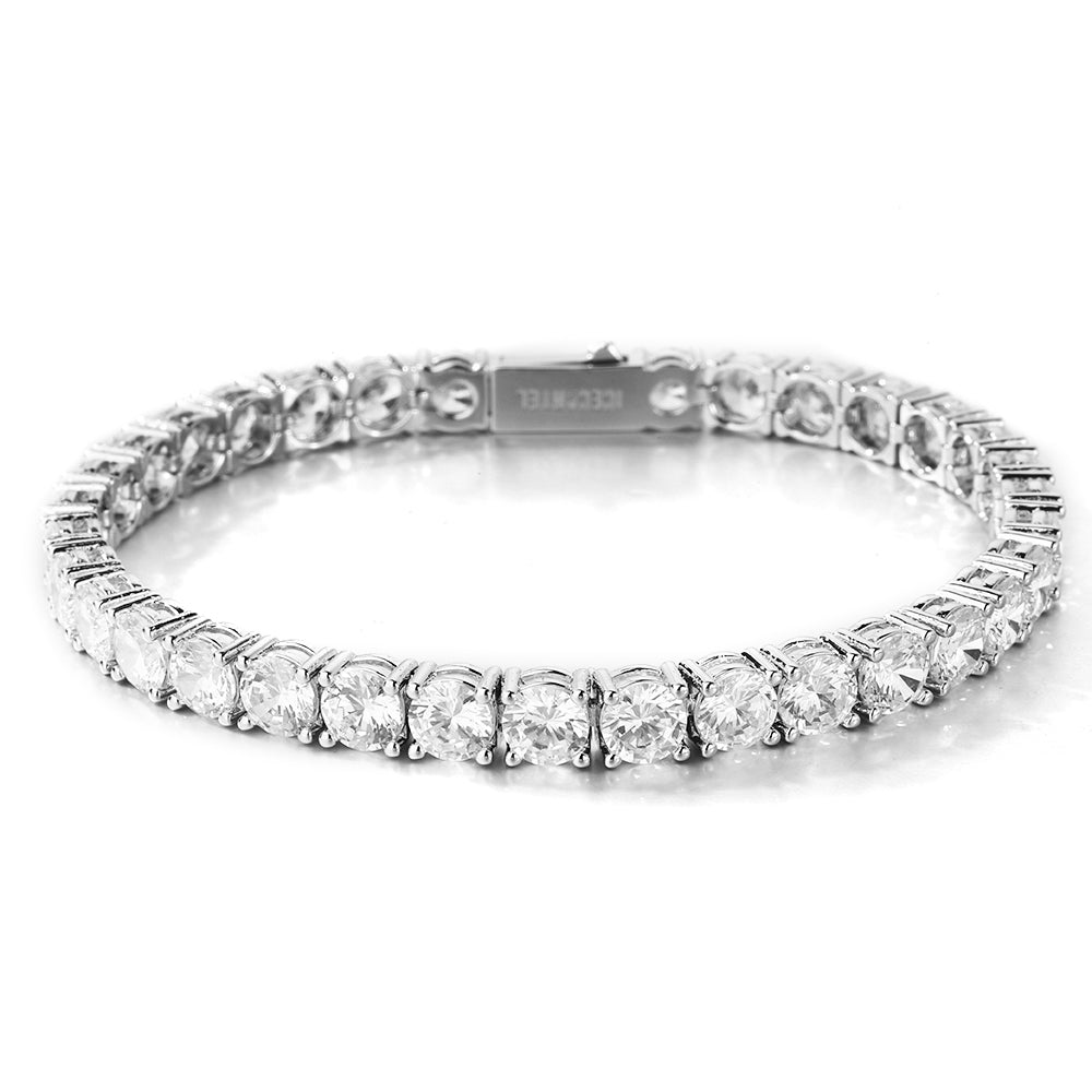 5MM Tennis Chain and Bracelet Bundle 14K Gold