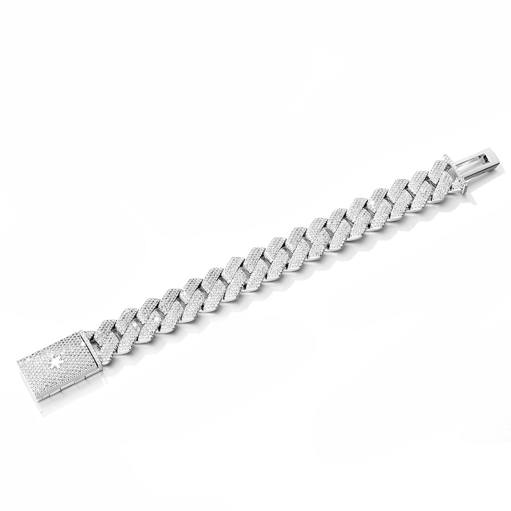 VVS Cuban Link Bracelet 14K Gold