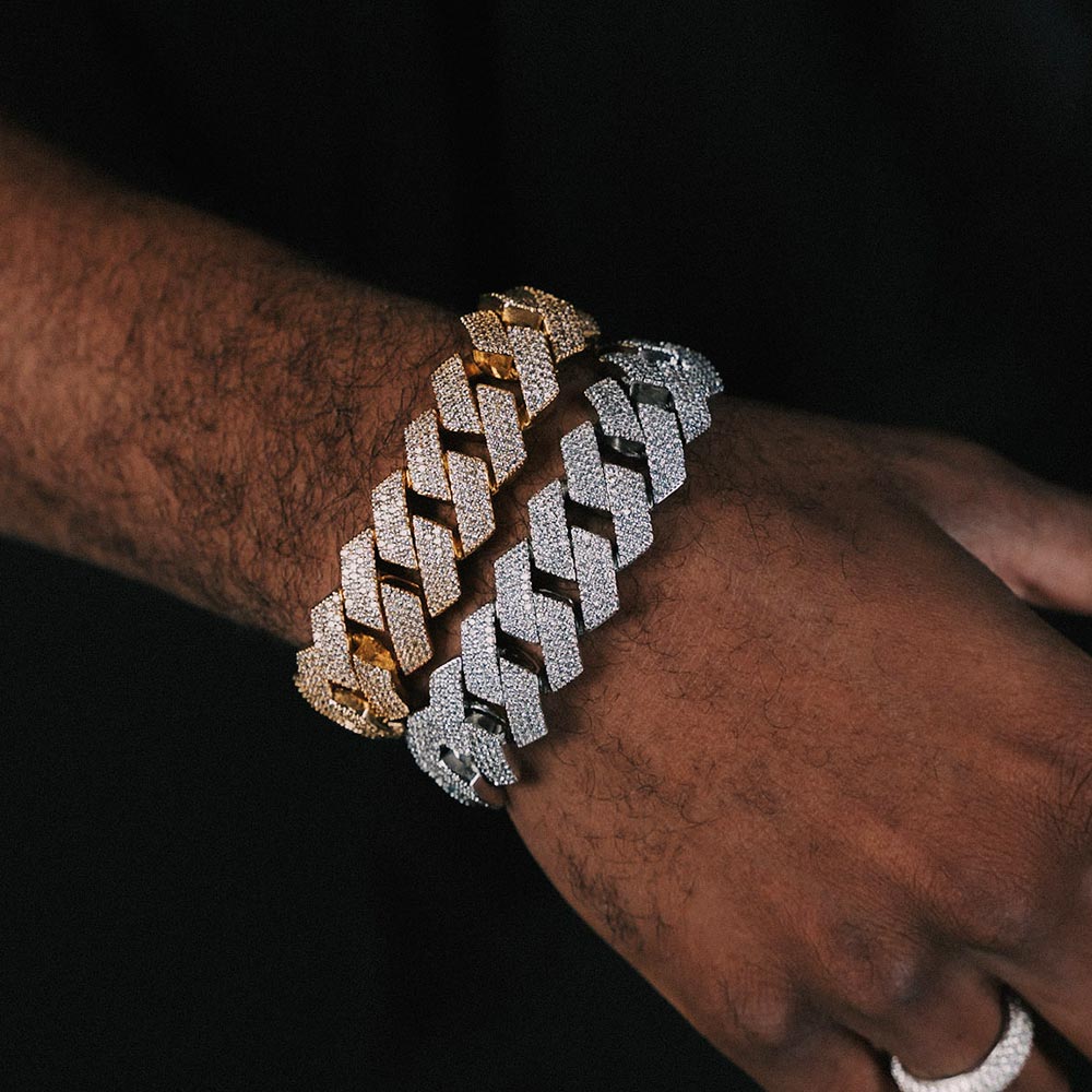 VVS Cuban Link Bracelet 14K Gold